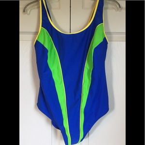 One pc bathing suit by Christina 20W multi-color